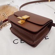 Fancybags Celine Classic Box Shoulder Bag Brown - 4