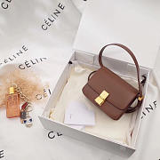 Fancybags Celine Classic Box Shoulder Bag Brown - 5