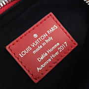 Fancybags  louis vuitton 1:1 original supreme danube mini 41808 red - 3