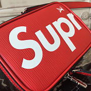 Fancybags  louis vuitton 1:1 original supreme danube mini 41808 red - 4