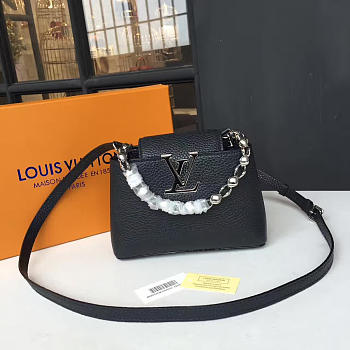 Fancybags Louis Vuitton CAPUCINES mini black