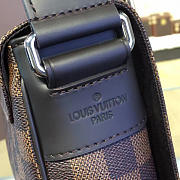 Fancybags Louis vuitton original damier ebene district messenger bag mm N41032 - 6
