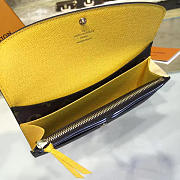 Fancybags Louis Vuitton monogram canvas emilie wallet m64301 yellow - 2