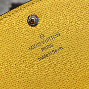 Fancybags Louis Vuitton monogram canvas emilie wallet m64301 yellow - 3