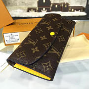 Fancybags Louis Vuitton monogram canvas emilie wallet m64301 yellow - 5