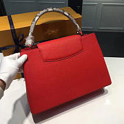 Fancybags Louis vuitton taurillon leather capucines BB M94754 red - 4