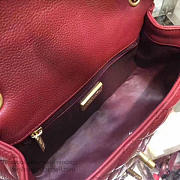 Fancybags Chanel Calfskin Small Flap Bag Burgundy A98256 VS06927 - 3