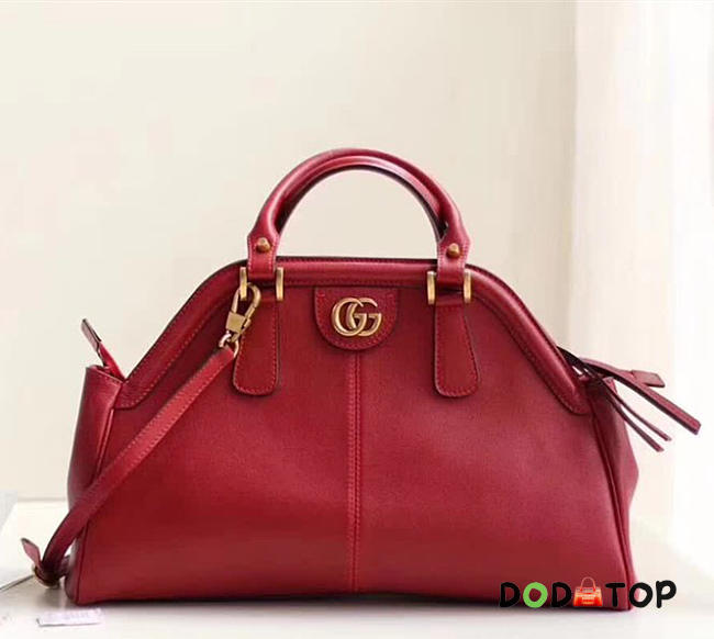 Fancybags GUCCI RE(BELLE) MEDIUM TOP HANDLE BAG ‎516459 RED 2018 - 1