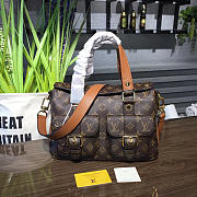 Fancybags louis vuitton top 1:1 original monogram manhattan M43481 Caramel - 1