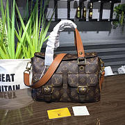 Fancybags louis vuitton top 1:1 original monogram manhattan M43481 Caramel - 2