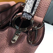 Fancybags Louis vuitton original taurillon leather capucines BB M94634 light pink - 6