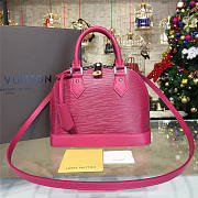 Fancybags LOUIS VUITTON ALMA BB rose red - 1