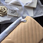 Fancybags Chanel 11.12 Flap Bag beige - 3