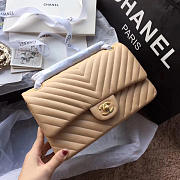 Fancybags Chanel 11.12 Flap Bag beige - 2