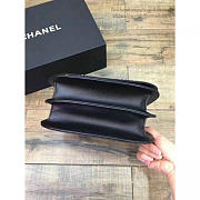 Fancybags Chanel Braided Calfskin Boy Chanel Bag Black A67086 VS05259 - 2
