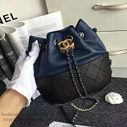 Fancybags Chanel Chanels Gabrielle Purse Blue and Black A98787 VS05032 - 5