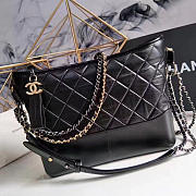 Fancybags Chanel Chanels Gabrielle Hobo Bag Black A93824 VS00185 - 1