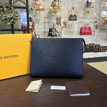 Fancybags Louis Vuitton epi leather toiletry pouch 26 M67184 black