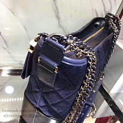 Fancybags Chanel Chanels Gabrielle Hobo Bag Navy Blue & Black A93824 VS05505 - 6