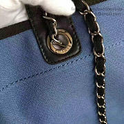 Fancybags Chanel Blue Canvas Large Deauville Shopping Bag A68046 VS05826 - 3