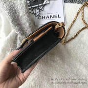 Fancybags Chanel Lambskin Small Chain Wallet Beige A91365 VS03969 - 6