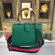 Fancybags Gucci Dionysus medium top handle bag green leather - 4