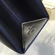 Fancybags  louis vuitton original epi leather kleber mm M51323 black - 6