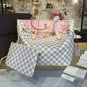 Fancybags Louis vuitton original damier azur neverfull MM N41605 - 1