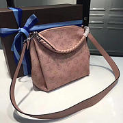 Fancybags louis vuitton original mahina leather babylone M51219 pink - 4