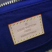 Fancybags Louis vuitton original monogram vernis leather alma BB M90174 blue - 4