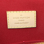 Fancybags Louis vuitton original monogram vernis leather alma pm M90169 red - 6