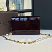 Fancybags Louis Vuitton CHAIN LOUISE GM wine - 4