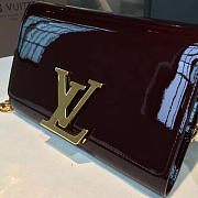 Fancybags Louis Vuitton CHAIN LOUISE GM wine - 5