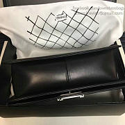 Fancybags Chanel Medium Chevron Lambskin Boy Bag Black A13043 VS03203 - 3