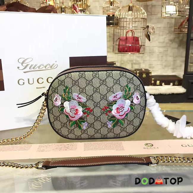 Fancybags Gucci GG Supreme mini chain bag 2222 - 1