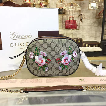 Fancybags Gucci GG Supreme mini chain bag 2222