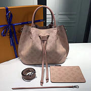 Fancybags louis vuitton original mahina leather girolata M54401 pink - 3
