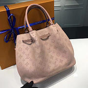 Fancybags louis vuitton original mahina leather girolata M54401 pink - 4