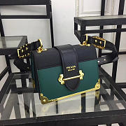 Fancybags Prada Cahier Bag 1BD045 Green - 1