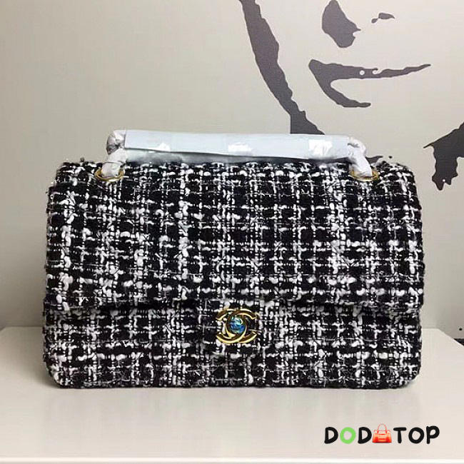 Fancybags Chanel Tweed Flap Shoulder Bag A13042 VS01648 - 1