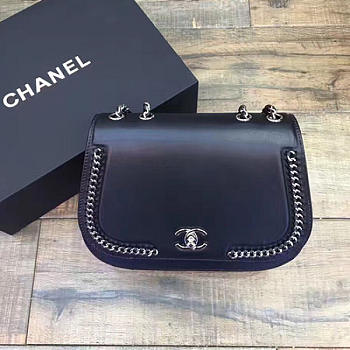 Fancybags Chanel Calflskin Flap Shoulder Bag Black A98775 VS07274