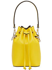 Fancybags Fendi Mini Leather Mon Tresor Bucket Bag - 2