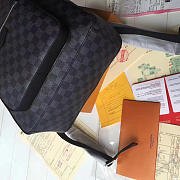 Fancybags Louis Vuitton N41473 Josh Backpack Damier Graphite Canvas - 5