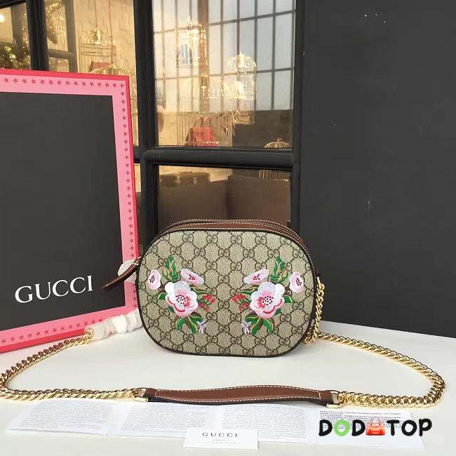 Fancybags Gucci GG Supreme mini chain bag - 1