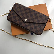 Fancybags Louis Vuitton Pochette Felicie Damier Bag N63032 - 2