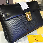 Fancybags louis vuitton 1:1 original leather one handle epi M51519 black - 6