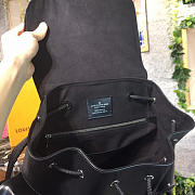 Fancybags Louis Vuitton Supreme Joint Limited Series Christopher backpack M41709  Black - 5
