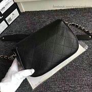 Fancybags Top Chanel Grained Calfskin Shoulder Bag Black A92949 VS08810 - 6