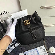 Fancybags Chanel Chanels Gabrielle Purse Black A98787 VS05204 - 4