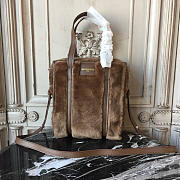 Fancybags Balenciaga Bazar Shearling Shopper - 1